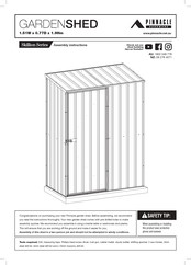 Pinnacle Skillion Series Assembly Instructions Manual