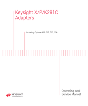 Keysight K281C Operating And Service Manual