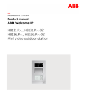 ABB Welcome IP H8131.P. Series Product Manual