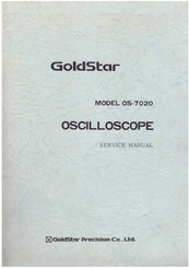 Goldstar OS-7020 Service Manual