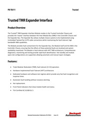 Rockwell Automation Trusted TMR Expander Interface Manual