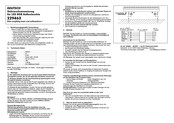 Slv Elektronik 229463 Instruction Manual