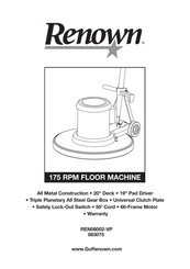 Renown REN08002-VP Manual