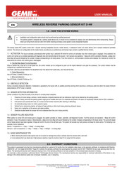 GEMINI TECHNOLOGY 514W User Manual