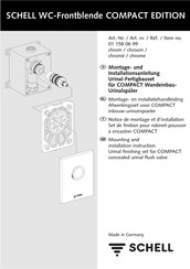 Schell COMPACT 01 158 06 99 Mounting And Installation Instruction