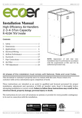 Ecoer G Series Installation Manual