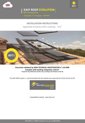 IRFTS EASY ROOF EVOLUTION L1 Installation Instructions Manual
