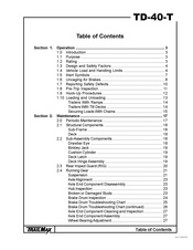 TrailMax TD-40-T Manual