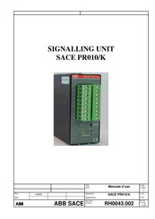 ABB SACE PR010/K Manual