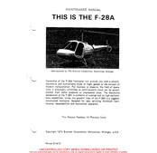 ENSTROM F-28A Maintenance Manual