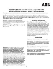 ABB DODGE USN 626 Manual