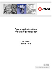 RNA SRC-N 63-2 Operating Instructions Manual