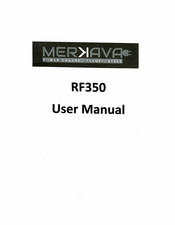 Merkava RF350 User Manual