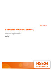 HSE24 380747 Instruction Manual