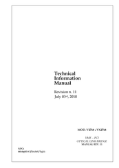 Caen V2718 Technical Information Manual