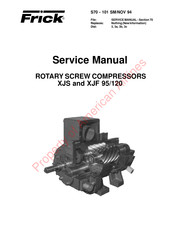 Frick XJF 95 Service Manual
