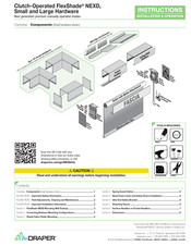 Draper FlexShade NEXD Instructions Manual