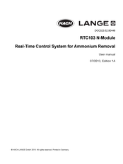 HACH LANGE RTC103 N-Module User Manual