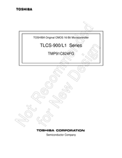 Toshiba TMP91C824FG Manual
