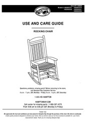 HAMPTON BAY 1002067471 Use And Care Manual