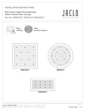 JACLO 4020-DLCT Installation Instructions Manual