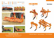 FIELDKING Heavy Duty Series Operator Manual, Service Manual, Part Catalogue