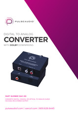 PulseAudio DAC-DD Manual