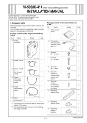Konica Minolta VI-506 Installation Manual