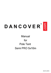 Dancover Semi PRO 5x10m Manual