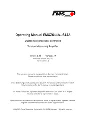 Fms EMGZ Series Operating Manual