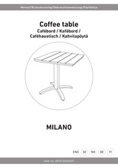 RUSTA MILANO 601012660401 Manual
