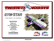 Twisted Hobbys GYM-STAR HIGH WING 3D TRAINER Manual