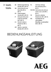 AEG 10693 Instructions For Use Manual