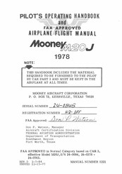 Mooney 201 Pilots Operating Manual