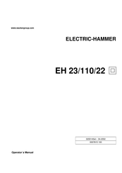 WACKER Group EH 23/110/22 Operator's Manual