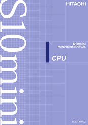 Hitachi S10mini F Hardware Manual