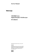 Tektronix TDS3052 Service Manual