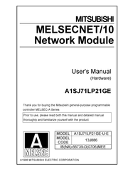 Mitsubishi A1SJ71LP21GE User Manual