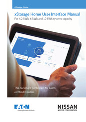Eaton xStorage Home User Interface Manual