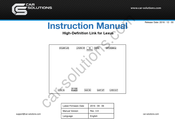 Car Solutions 866932 Instruction Manual