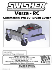 Swisher Versa-RC Owner's Manual