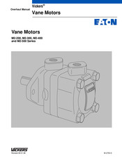 Eaton Vickers M2-400 Series Overhaul Manual