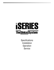 Unico IS12MPA iSeries Manual