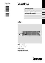 Lenze ERBD018R01K6 Mounting Instructions