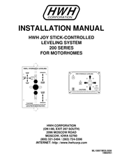 Hwh 200 Series Installation Manual