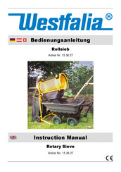 Westfalia 15 36 27 Instruction Manual