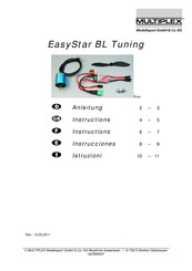 Multiplex EasyStar BL-TUNING Operating Instructions Manual