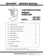 Sharp AR-FN7 Service Manual
