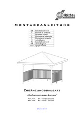 Weka Holzbau 651.0101.00.00 Manual