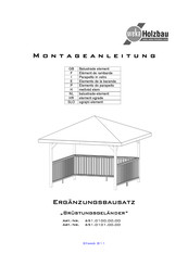 Weka Holzbau 651.0100.00.00 Manual